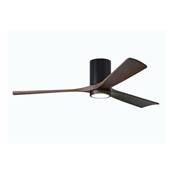 Ventilateur Plafond avec Lumire Irene-3HLK 152cm Noir Noyer