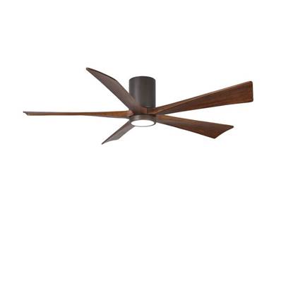 Ventilateur Plafond avec Lumière Irene-5HLK 152cm Bronze Noyer