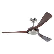 Ventilateur Plafond Eco Interior 142cm Chrom Noyer