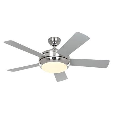 Ventilateur de Plafond Titanium 105cm Chromé Blanc