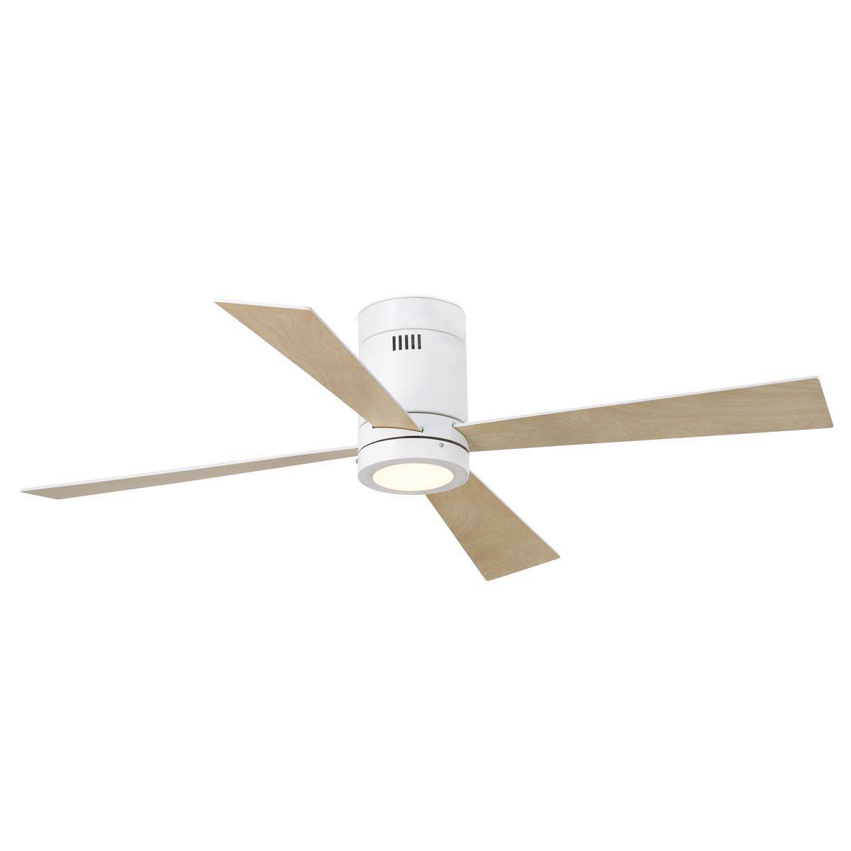 Ventilateur Plafond Timor 132cm Blanc Erable