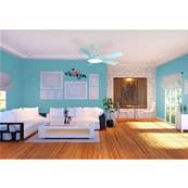 Ventilateur Plafond Bernat 132cm Bleu Bleu