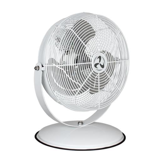 Ventilateur de bureau Desk2Protect Blanc Métal