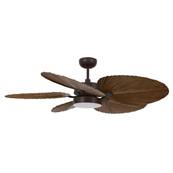 Ventilateur Plafond Bali LED 132cm Bronze Bois foncé