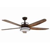 Ventilateur Plafond Louisville LED 158cm Bronze