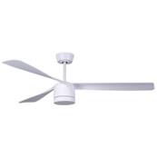 Ventilateur Plafond Peregrine LED 142cm Blanc