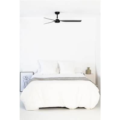 Ventilateur Plafond Punt LED 130cm Noir