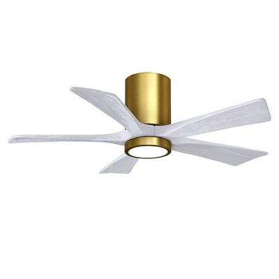 Ventilateur Plafond Irene-5HLK 106cm Laiton Blanc