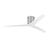 Ventilateur de Plafond Eliza-H 142cm Nickel Blanc