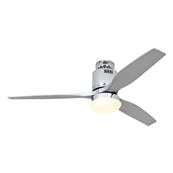 Ventilateur Plafond Aerodynamix Eco 132cm Chrom Poli Argent