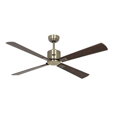 Ventilateur Plafond Eco Neo 132cm Laiton Cerisier Noyer