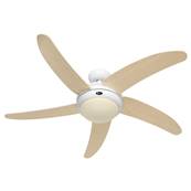 Ventilateur Plafond Elica 132cm Blanc Erable