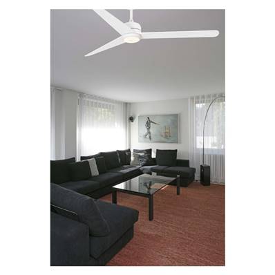 Ventilateur Plafond LED Nuu 132cm Blanc