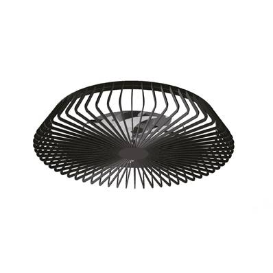 Ventilateur de Plafond Design Himalaya Sans Pale 63cm Noir