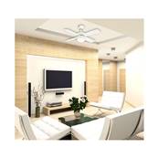 Ventilateur de Plafond COLOSSEUM 90cm Blanc Erable clair